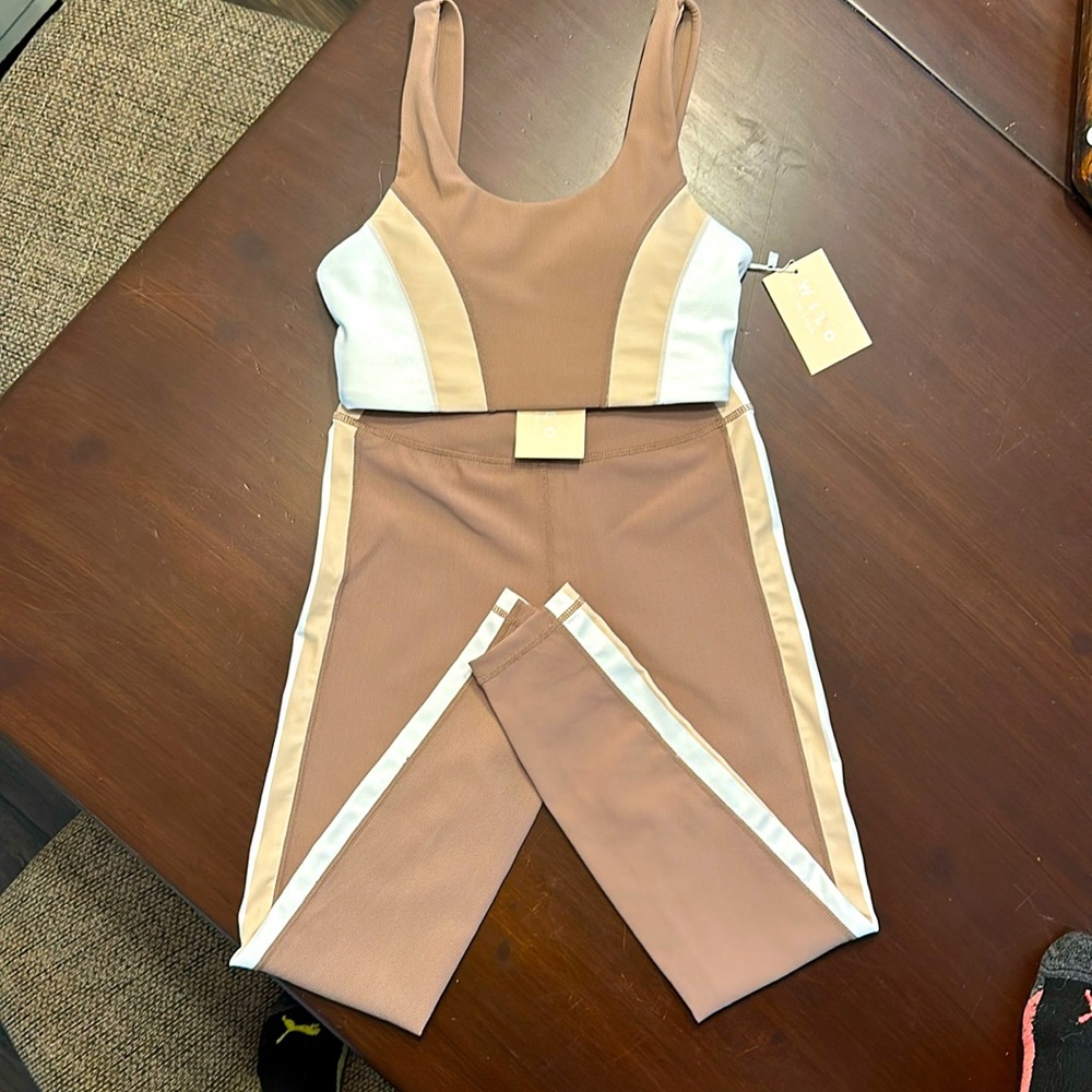 WILO - NWT - WORKOUT latte/clay